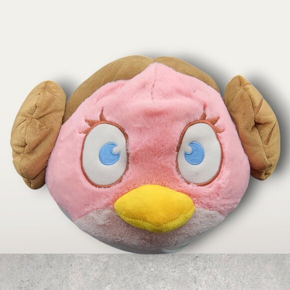 Princess Leia Star Wars Angry Birds Plush Pillow 15" - Picture 1 of 1
